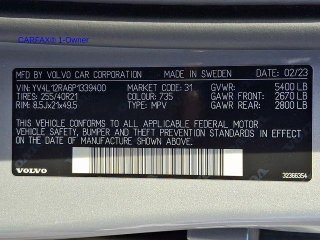 2023 Volvo XC60 B5 AWD Ultimate Bright Theme