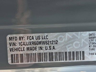 2021 Jeep Wrangler 4xe Unlimited Rubicon 4x4