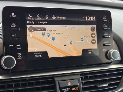 2018 Honda Accord Sedan Touring 2.0T Automatic