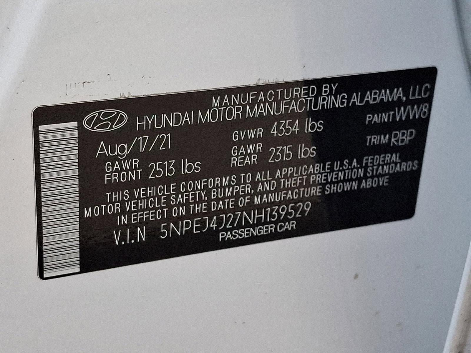 2022 Hyundai SONATA SEL Plus 1.6T