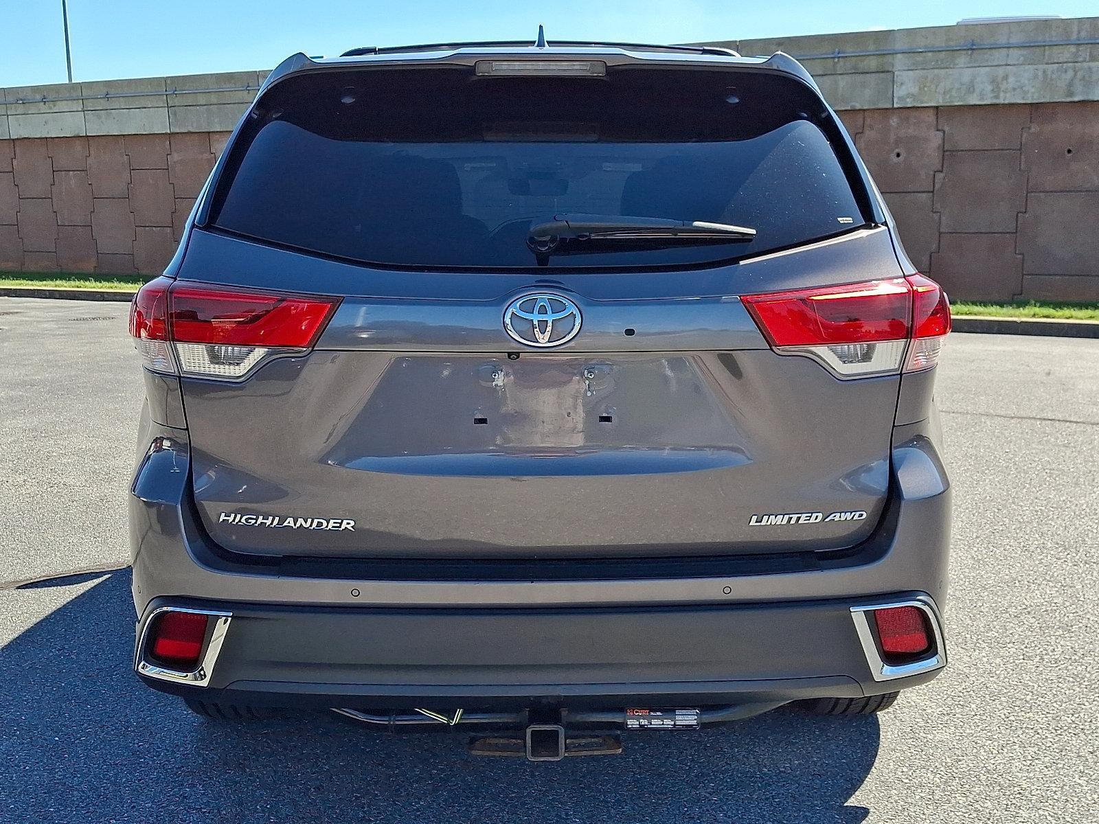 2018 Toyota Highlander Limited V6 AWD (Natl)