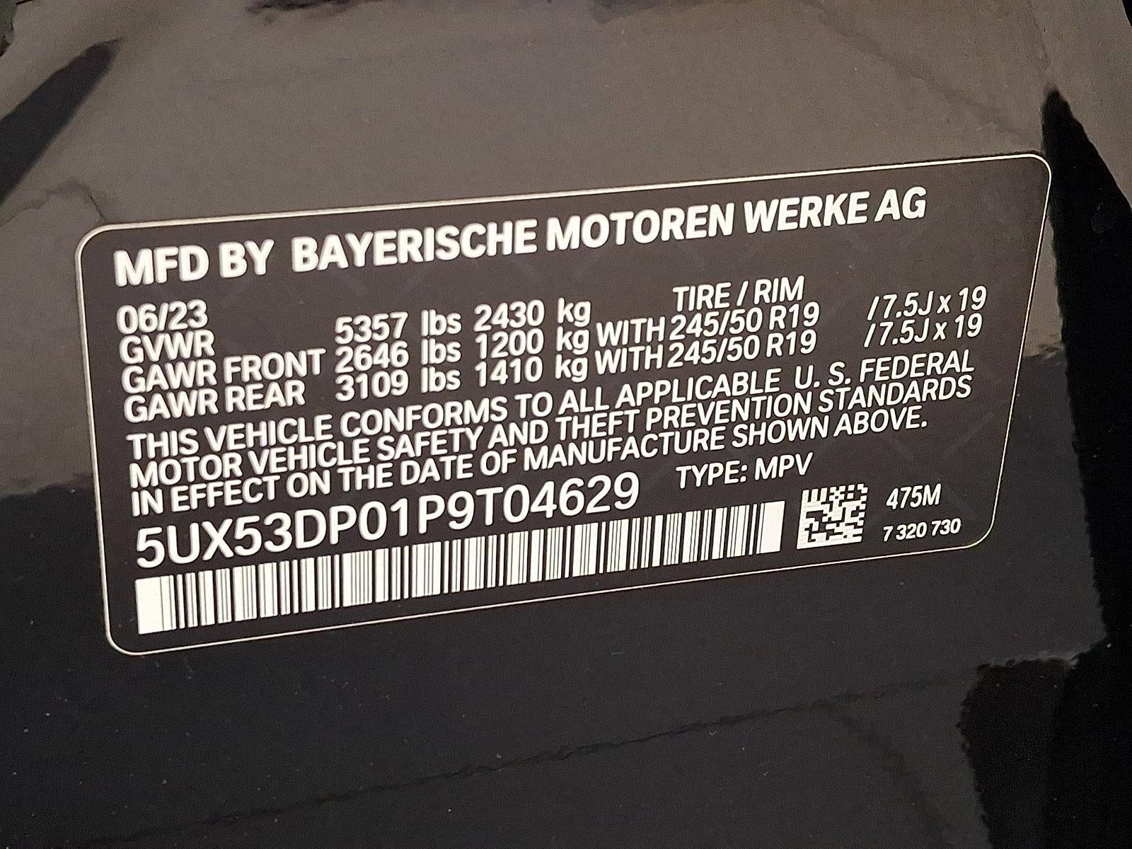 2023 BMW X3 xDrive30i Sports Activity Vehicle
