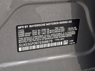 2026 BMW X3 30 xDrive Sports Activity Vehicle