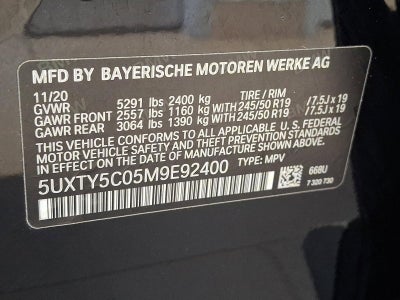 2021 BMW X3 xDrive30i Sports Activity Vehicle