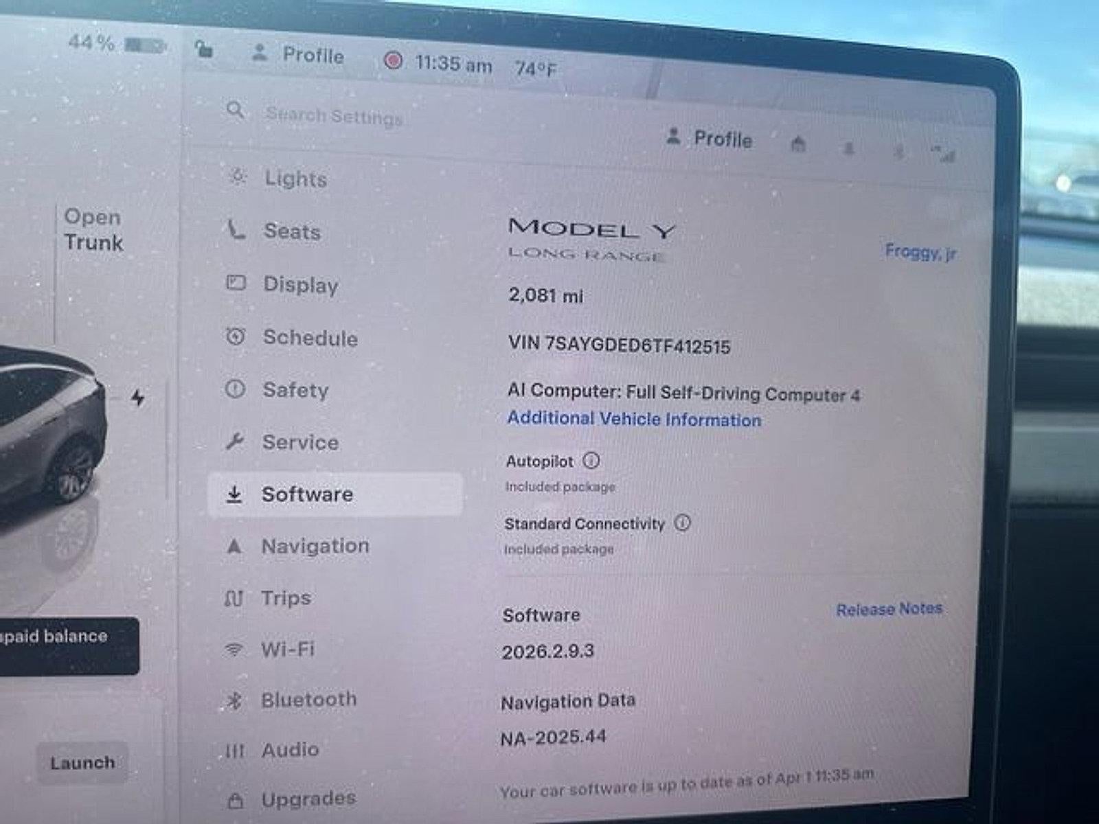 2026 Tesla Model Y RWD