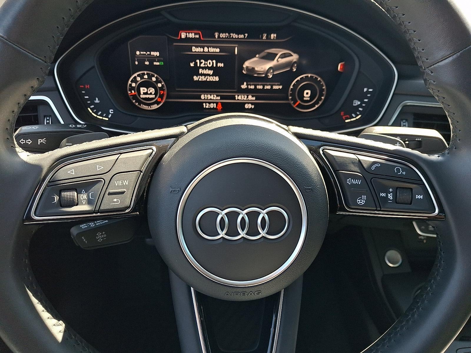 2018 Audi A4 2.0 TFSI Premium Plus S Tronic quattro AWD
