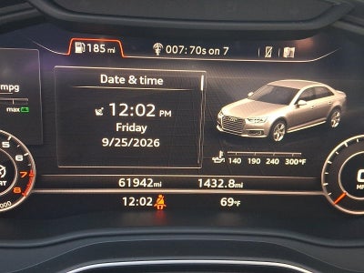 2018 Audi A4 2.0 TFSI Premium Plus S Tronic quattro AWD