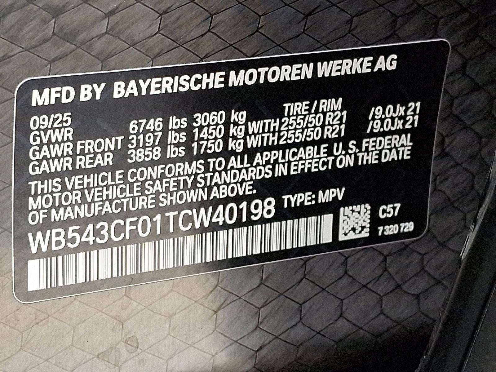 2026 BMW iX Sports Activity Vehicle