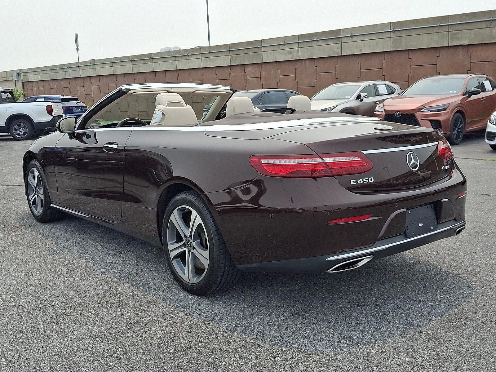 2019 Mercedes-Benz E-Class E 450 4MATIC® Cabriolet