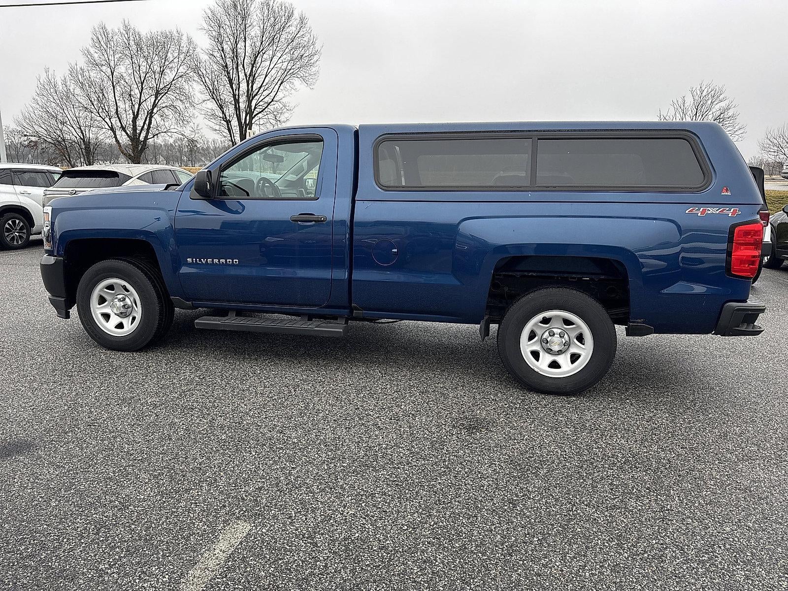 2016 Chevrolet Silverado 1500 Regular Cab Long Box 4-Wheel Drive WT