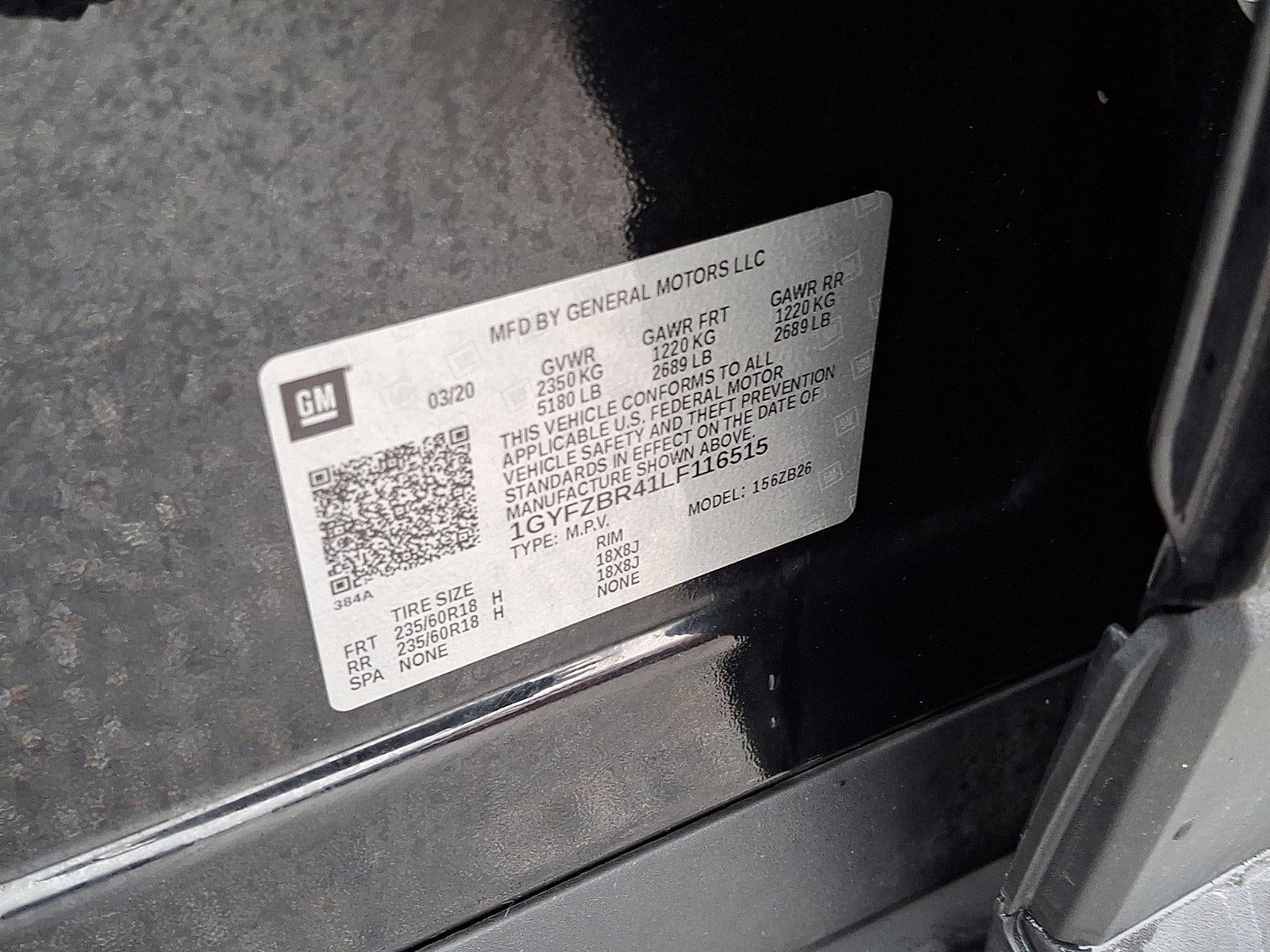 2020 Cadillac XT4 AWD 4dr Luxury