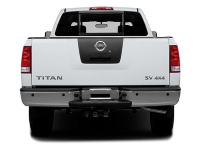 2014 Nissan Titan 4WD Crew Cab Short Bed SV