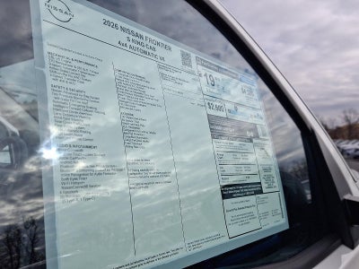 2026 Nissan Frontier King Cab® S