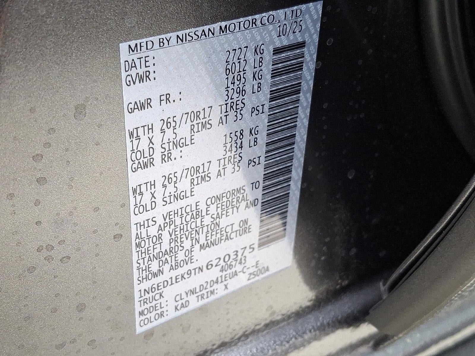 2026 Nissan Frontier Crew Cab PRO-4X®