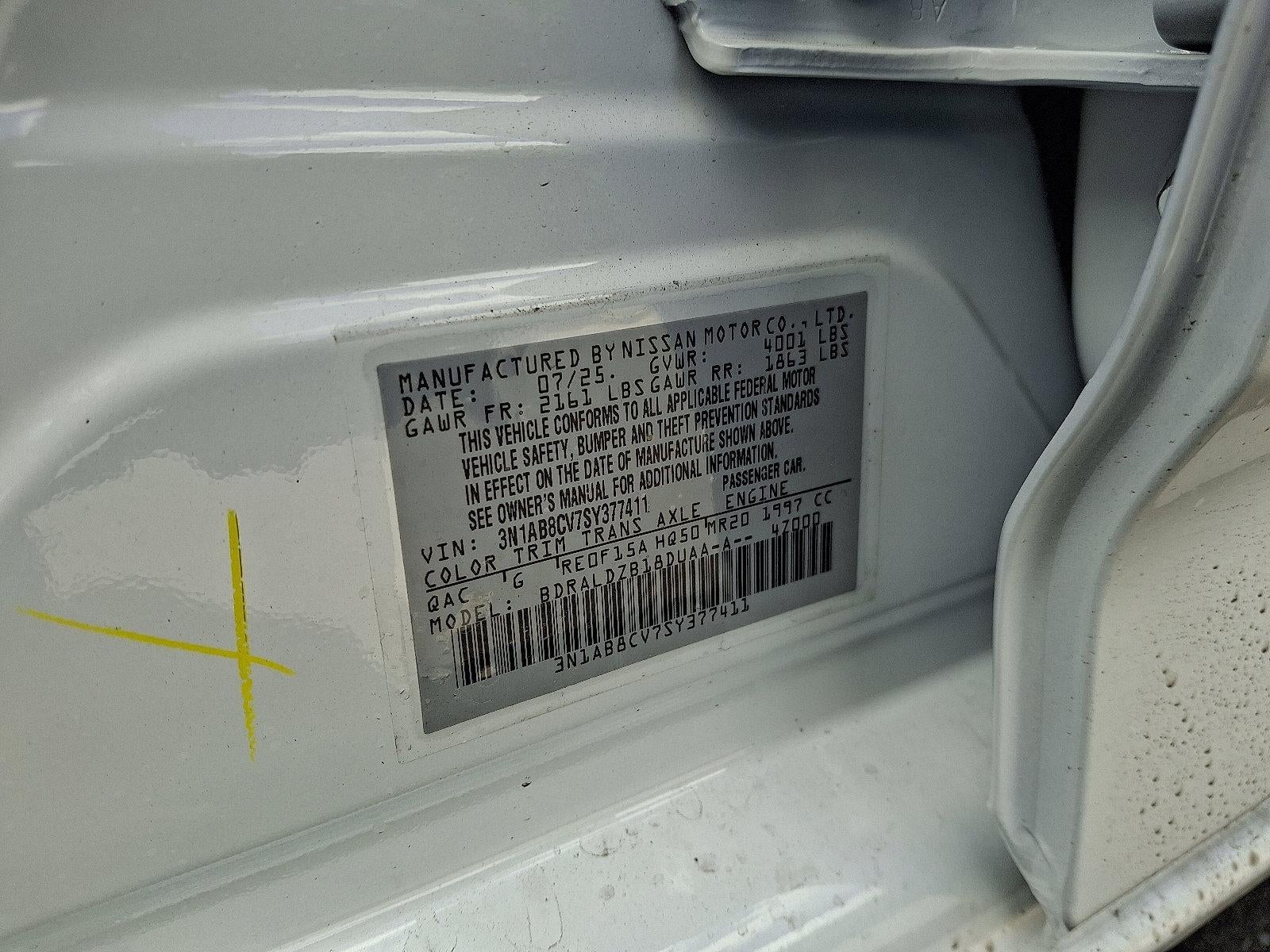 2025 Nissan Sentra SV