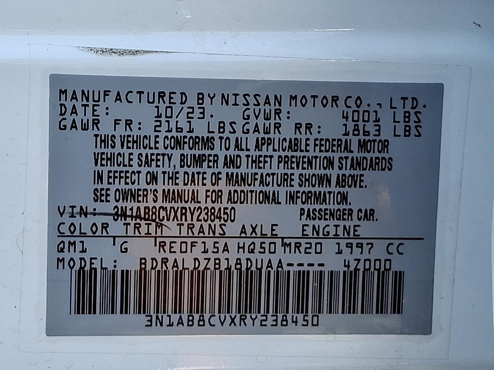 2024 Nissan Sentra SV