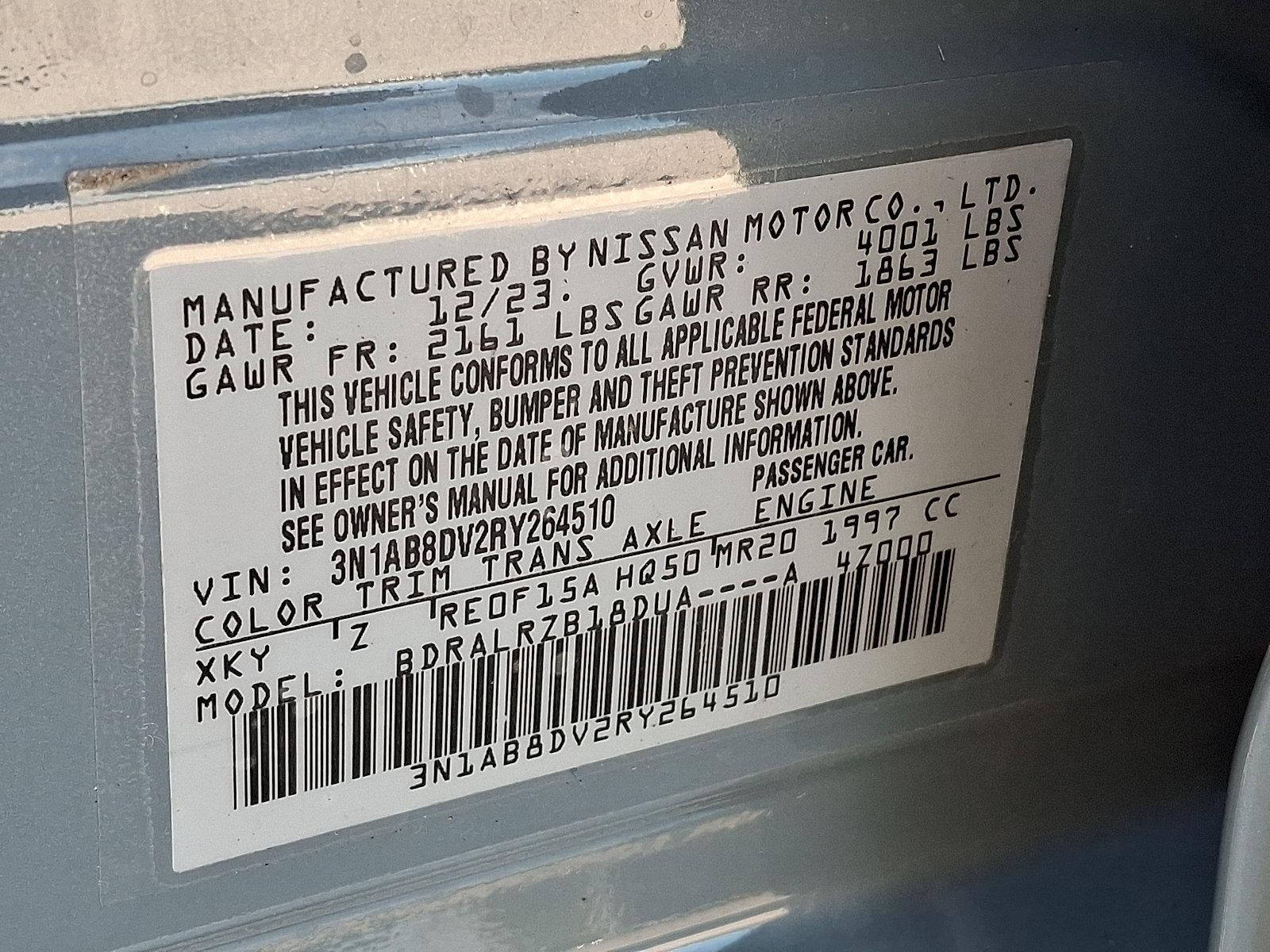 2024 Nissan Sentra SR