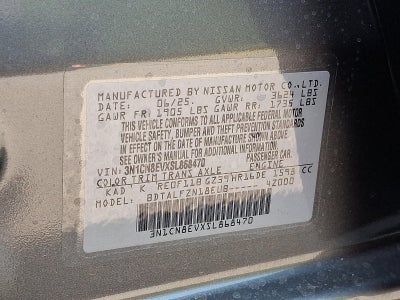 2025 Nissan Versa SV