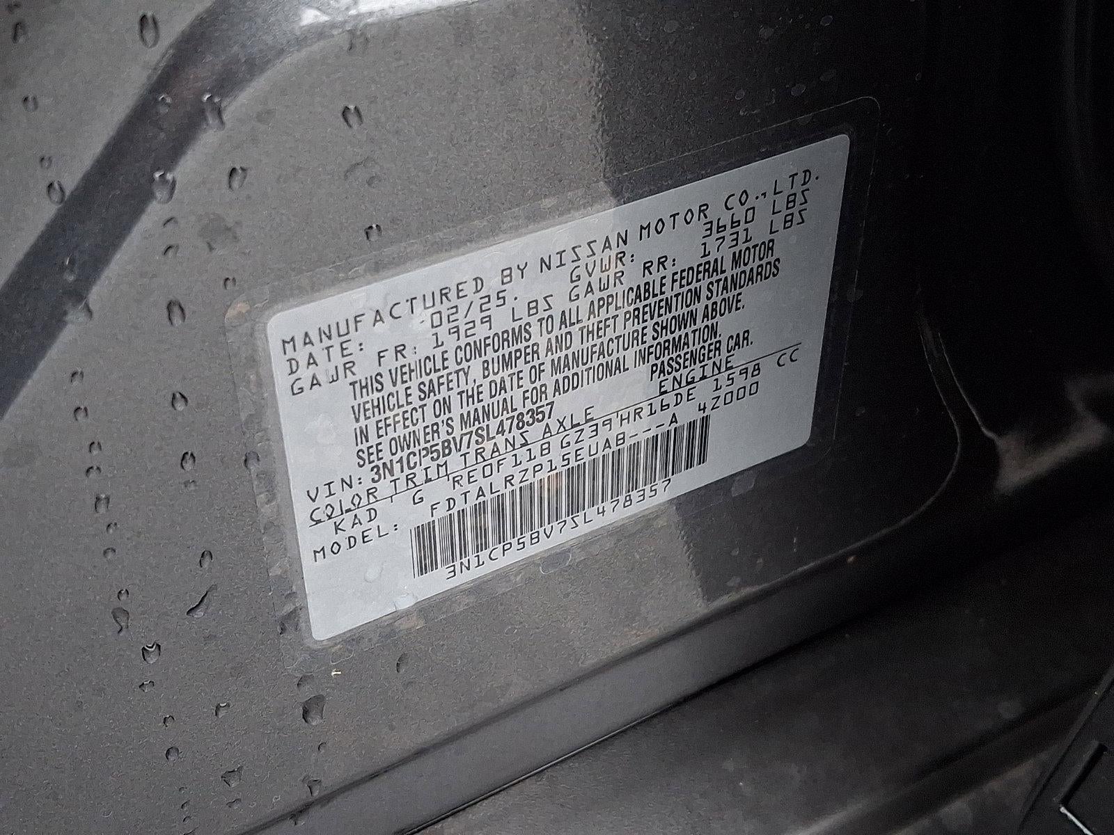 2025 Nissan Kicks Play S FWD