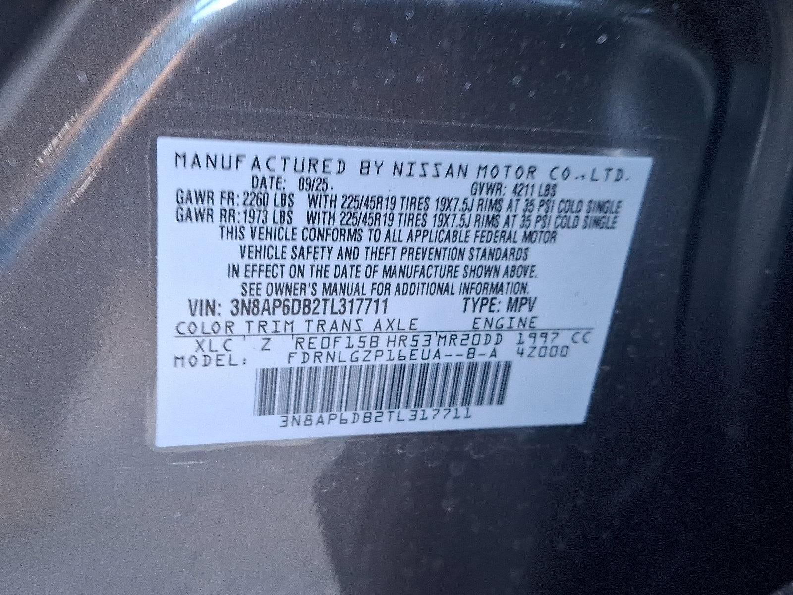 2026 Nissan Kicks SR