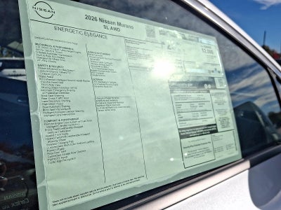 2026 Nissan Murano SL