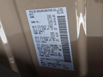 2026 Nissan Rogue Rock Creek®