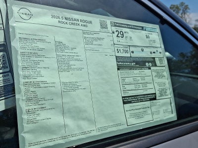 2026 Nissan Rogue Rock Creek®