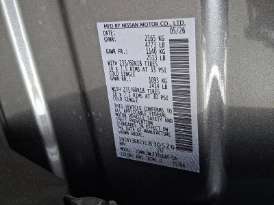 2026 Nissan Rogue 2026.5 AWD SV