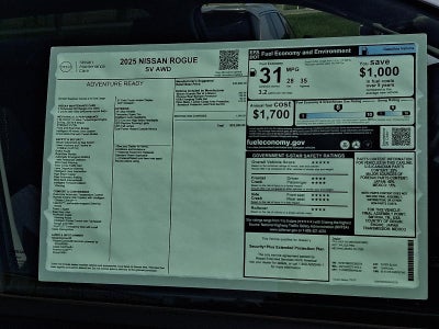 2025 Nissan Rogue AWD SV