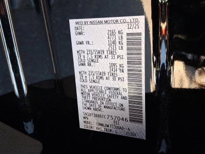 2026 Nissan Rogue 2026.5 AWD Dark Armor