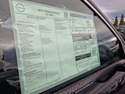 2026 Nissan Rogue SV