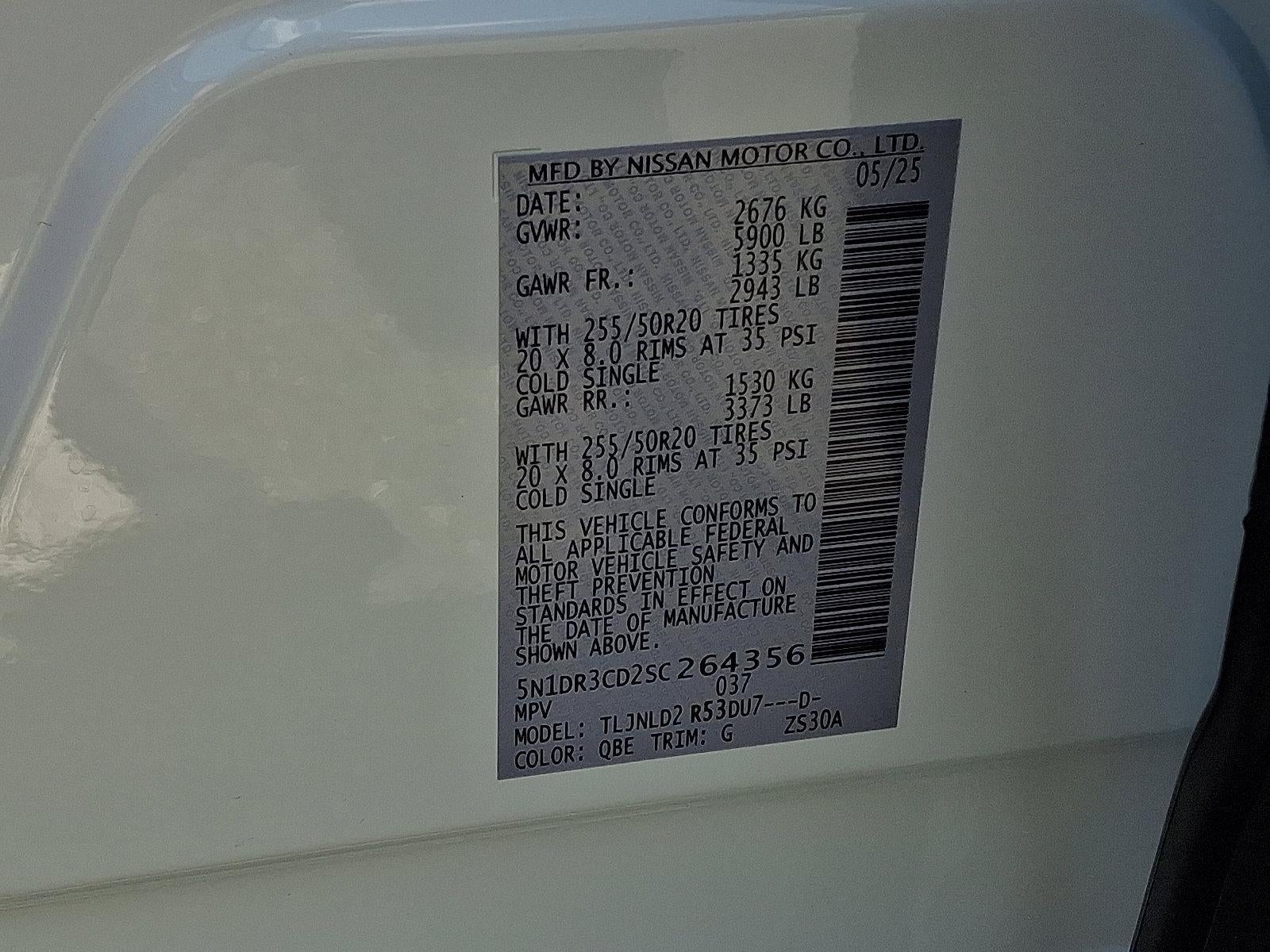 2025 Nissan Pathfinder SL 4WD