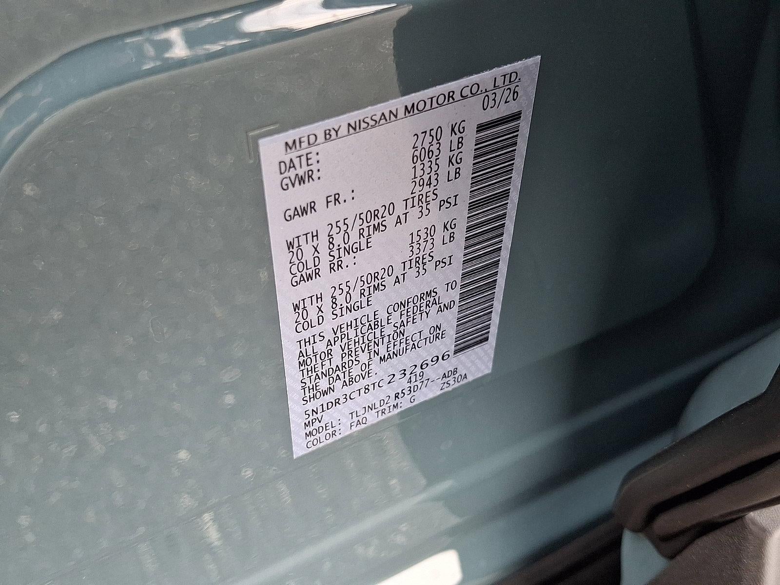 2026 Nissan Pathfinder SL