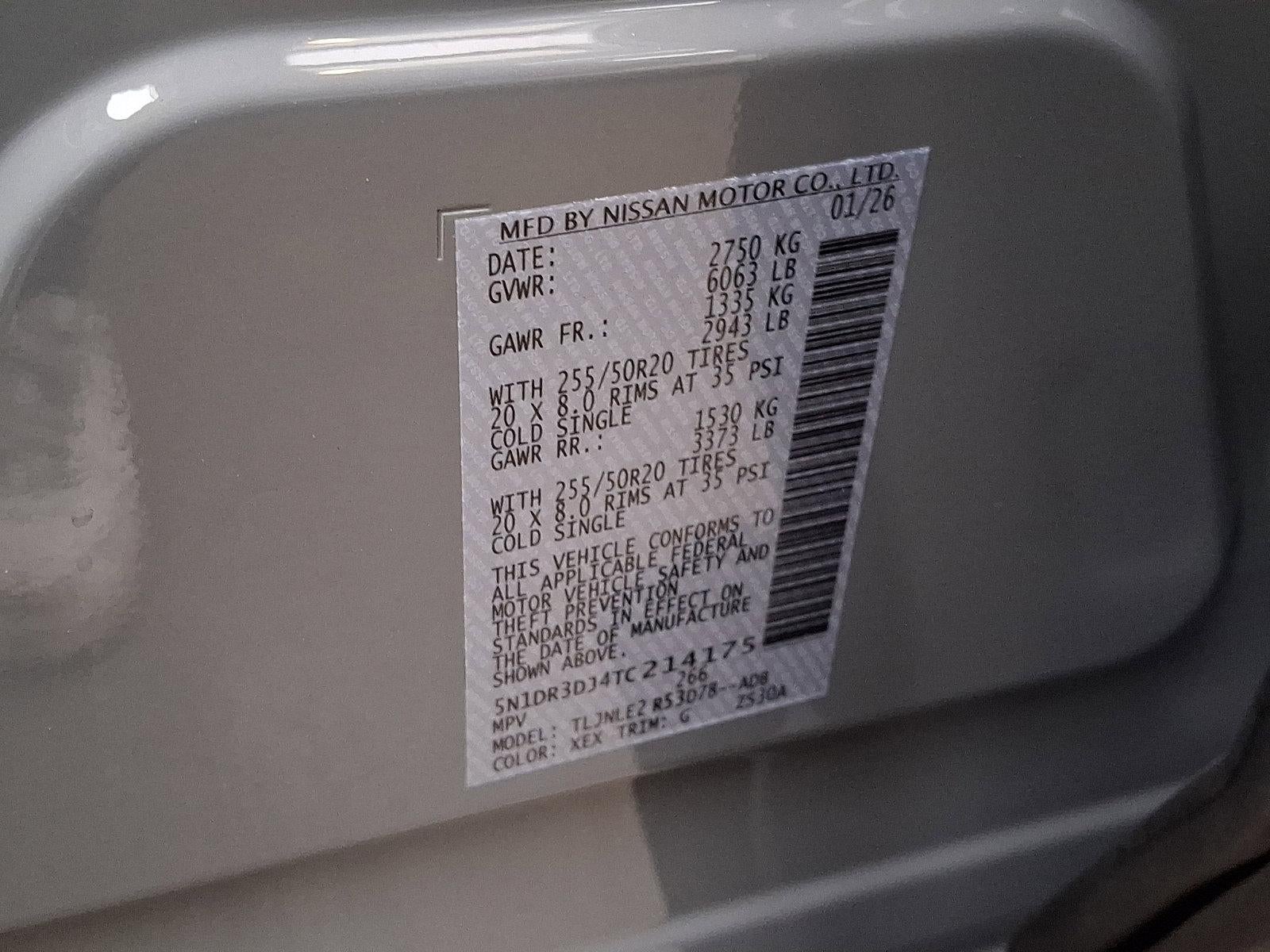 2026 Nissan Pathfinder Platinum