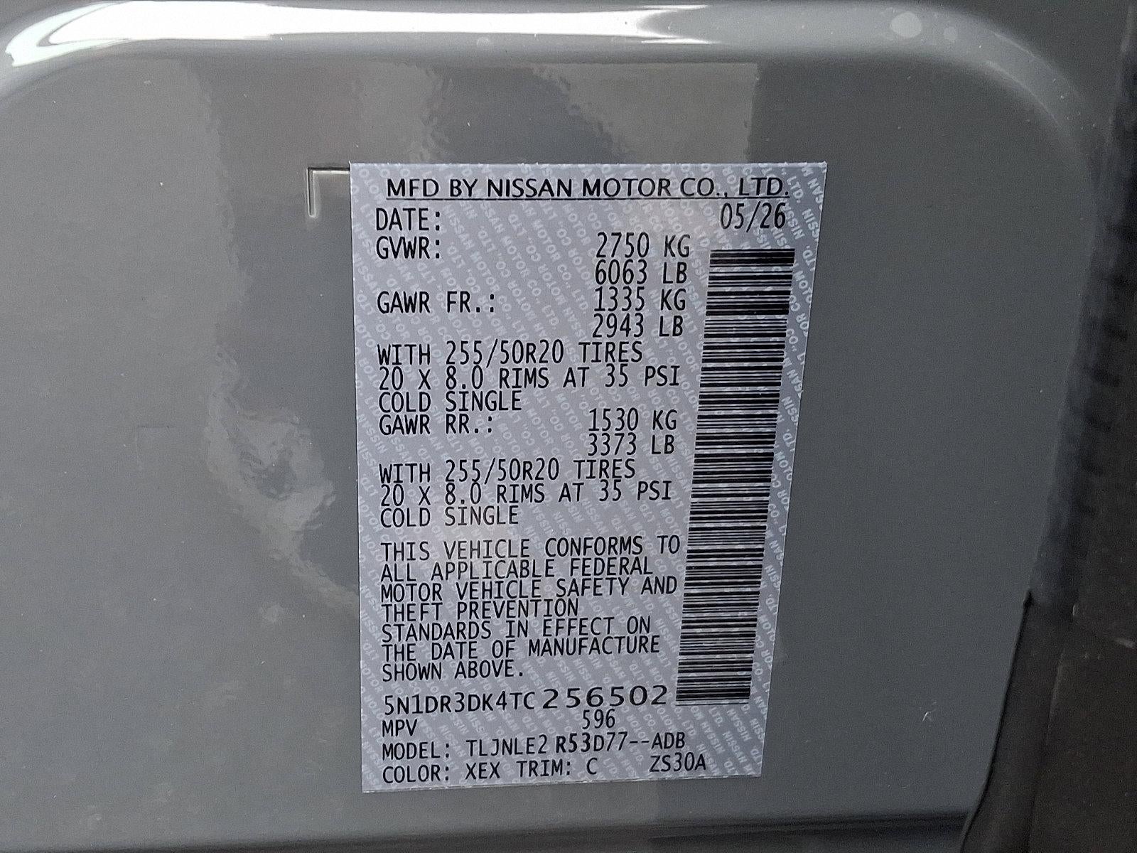2026 Nissan Pathfinder Platinum