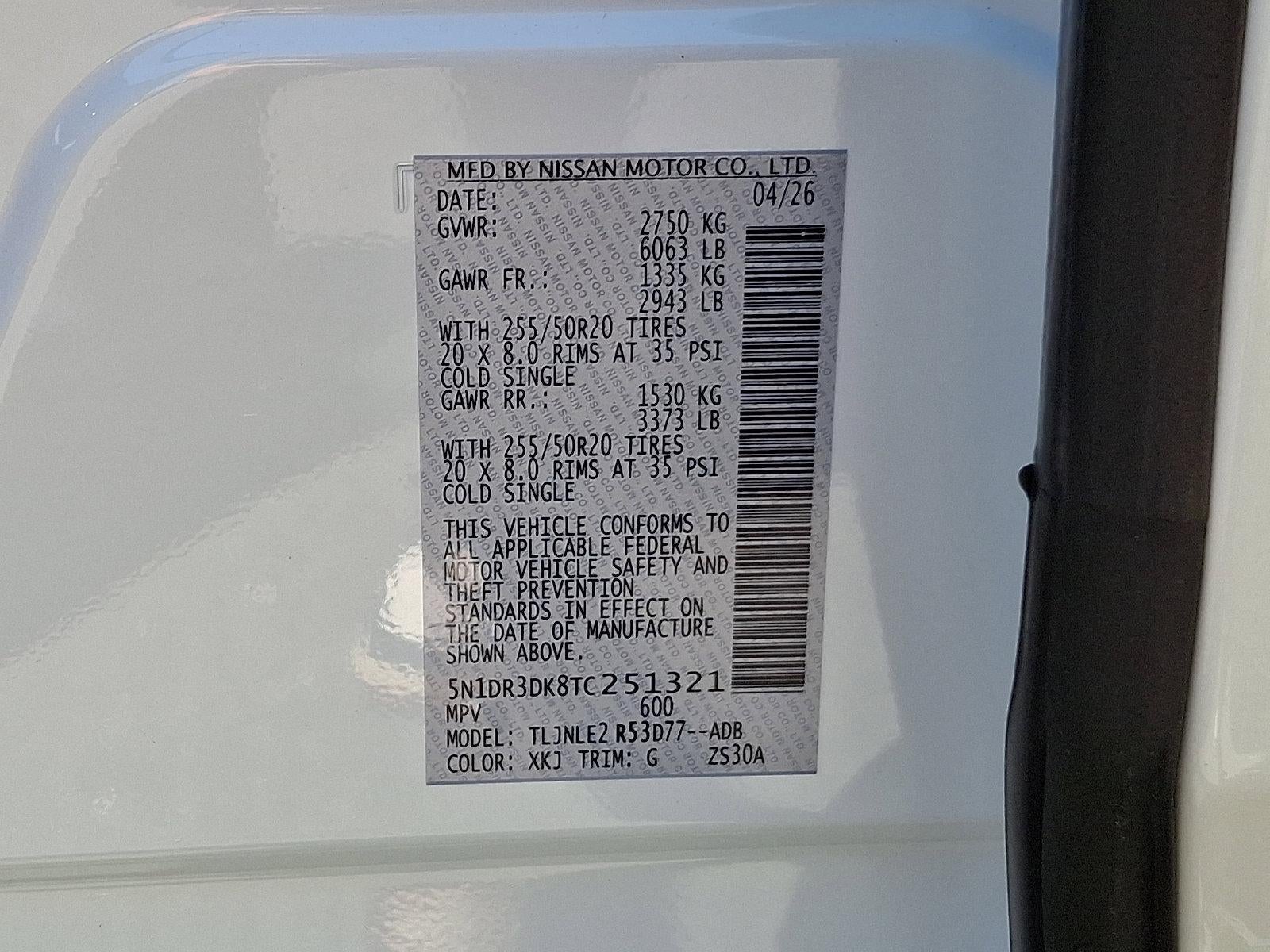 2026 Nissan Pathfinder Platinum