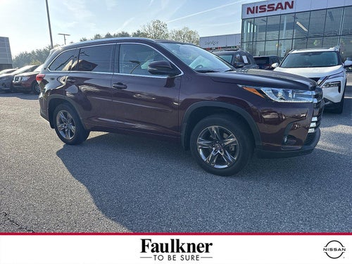 2019 Toyota Highlander Limited Platinum V6 AWD (Natl)