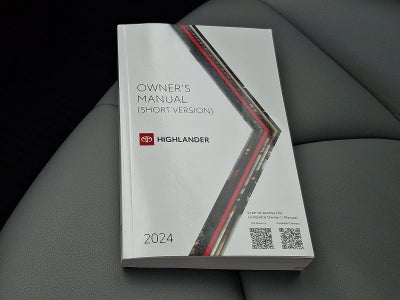 2024 Toyota Highlander XLE AWD (Natl)