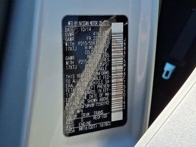 2015 Nissan JUKE 5dr Wgn CVT SV AWD