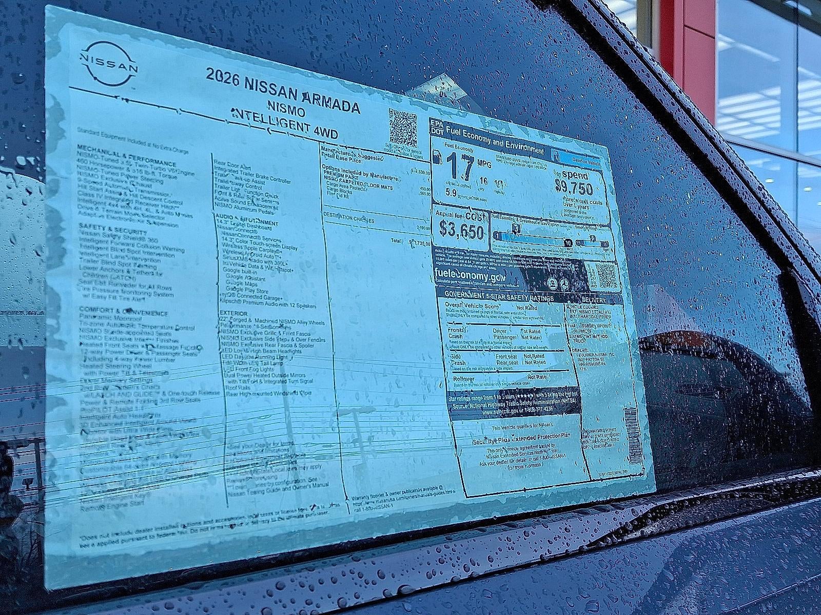 2026 Nissan Armada 4x4 NISMO