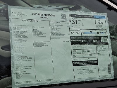2025 Nissan Rogue AWD SV
