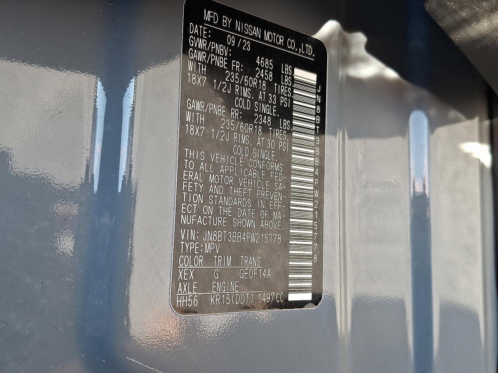 2023 Nissan Rogue SV