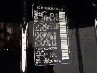 2026 Nissan Rogue Platinum