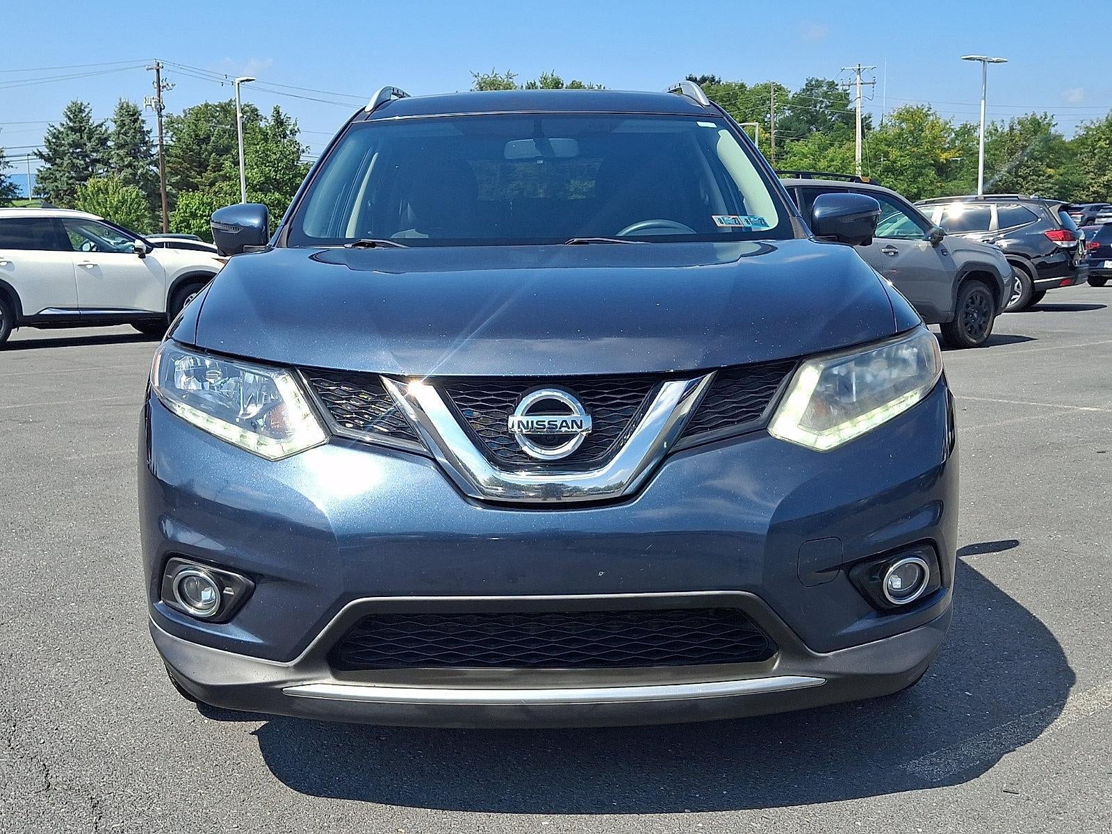 Used 2016 Nissan Rogue SV with VIN KNMAT2MV6GP735287 for sale in Mechanicsburg, PA