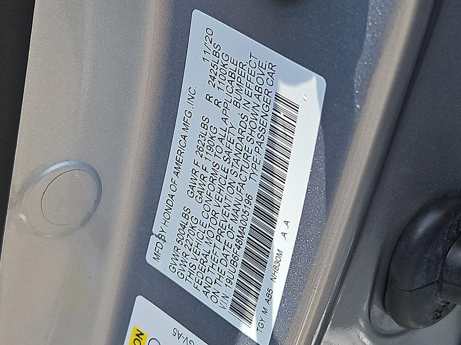 2021 Acura TLX SH-AWD w/Technology Package