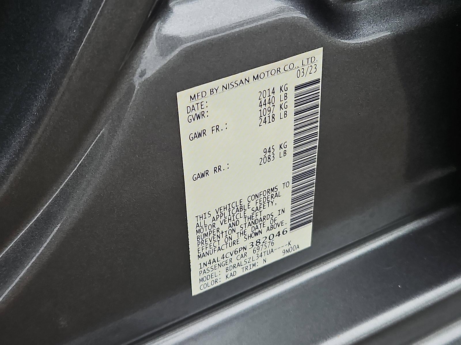 2023 Nissan Altima SR VC-Turbo®