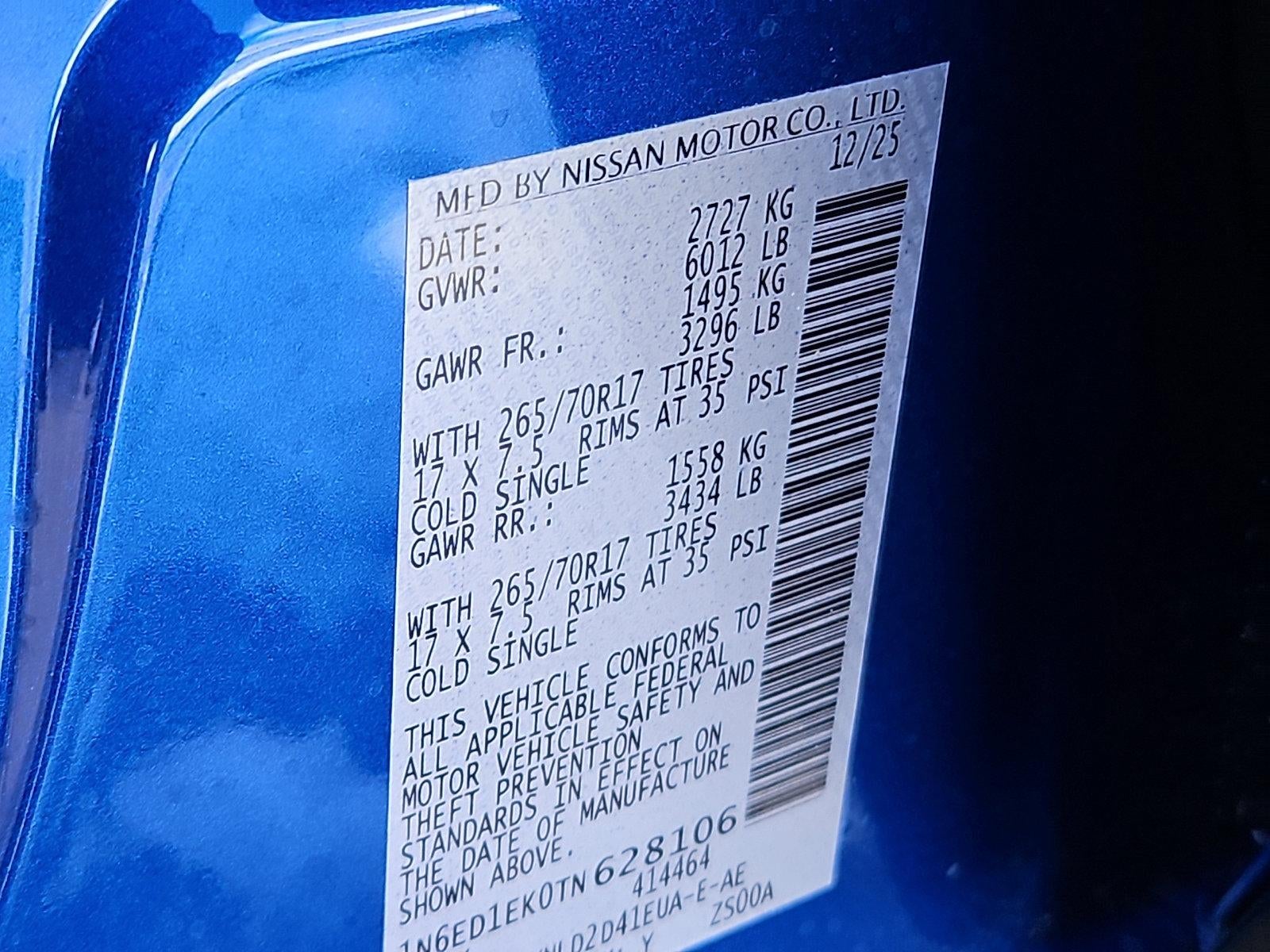 2026 Nissan Frontier Crew Cab PRO-4X®