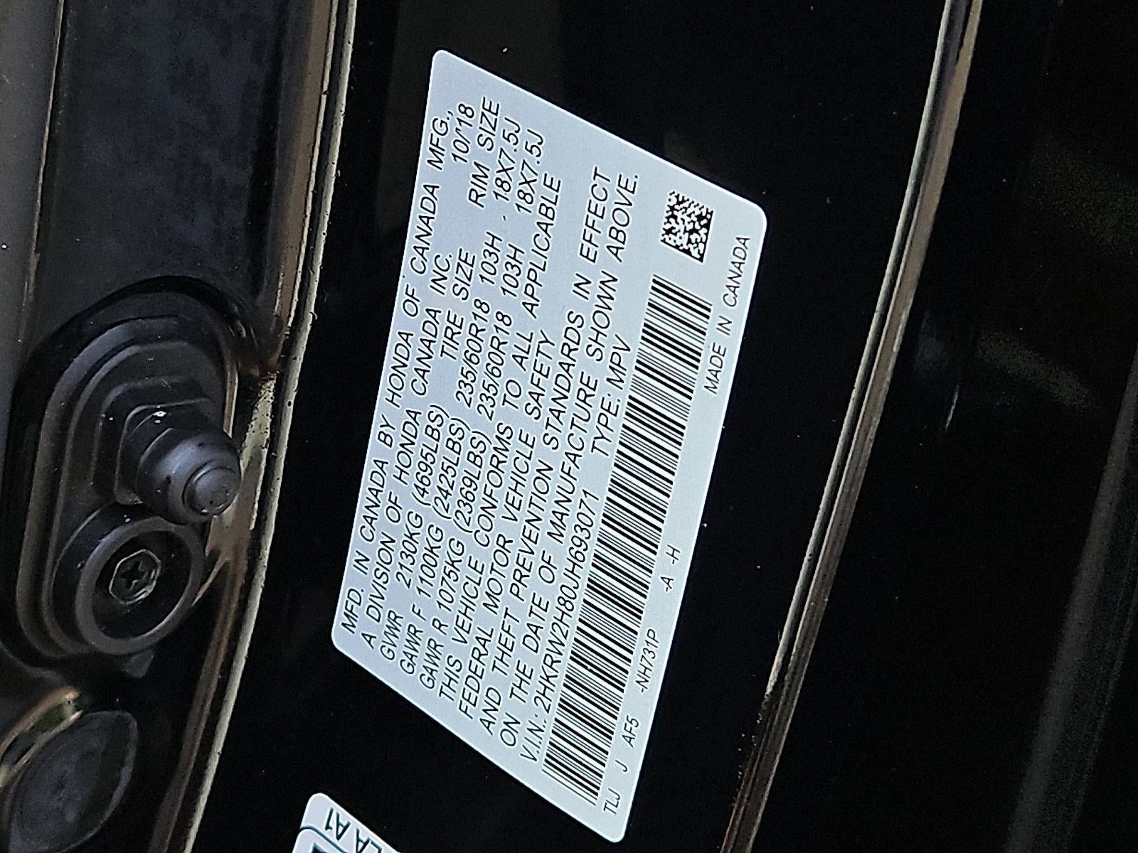 2018 Honda CR-V EX-L AWD