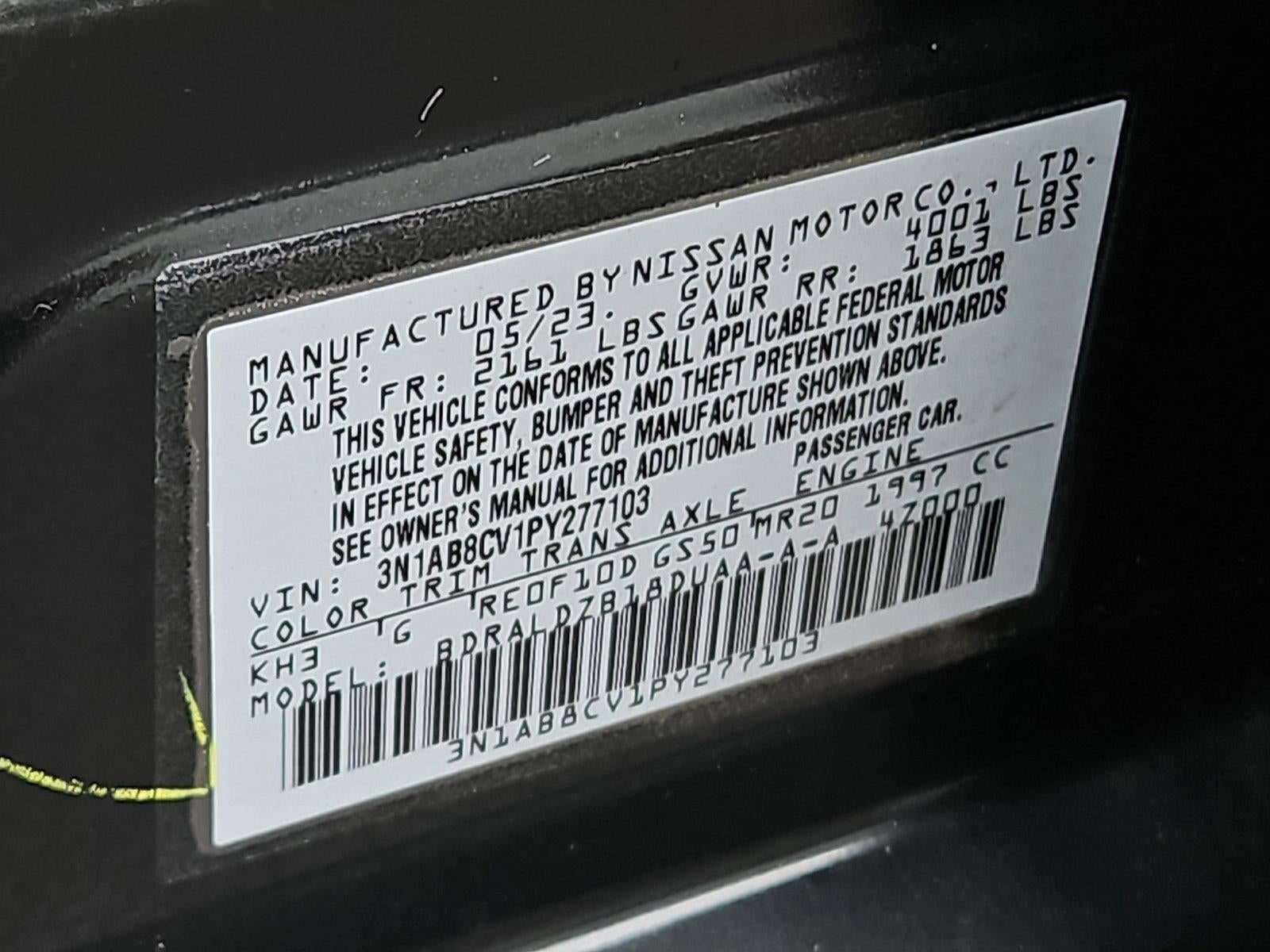 2023 Nissan Sentra SV