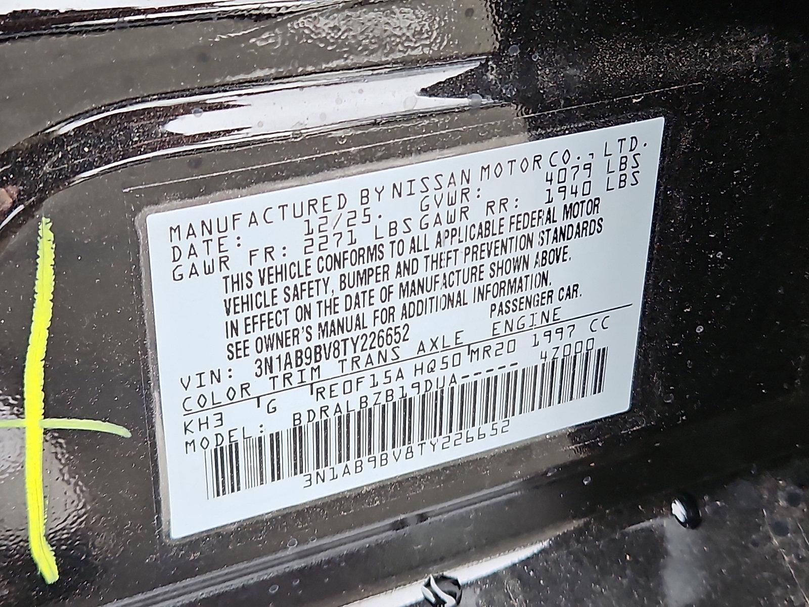 2026 Nissan Sentra S Sedan